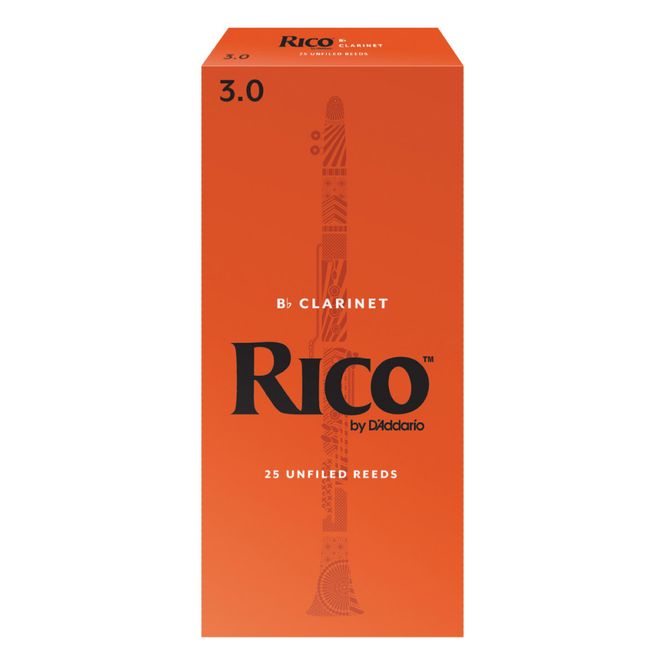 Hovedbilde Rico by D'Addario Bb Klarinett 3.0, 25.pack
