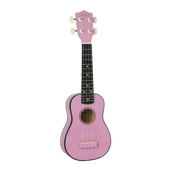 Morgan UK S 100 Ukulele - Pink m/bag