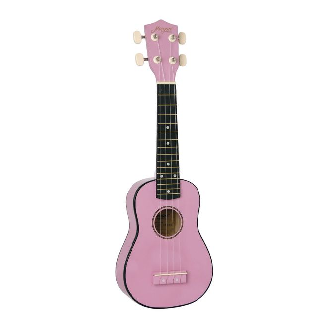 Hovedbilde Morgan UK S 100 Ukulele - Pink m/bag