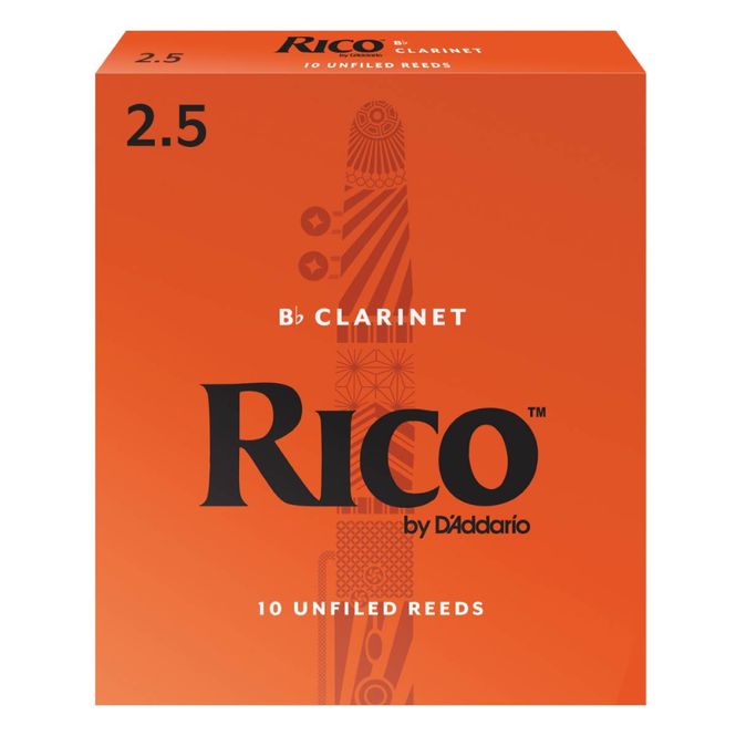 Hovedbilde Rico by D'Addario Bb Klarinett 2.5, 10-pack