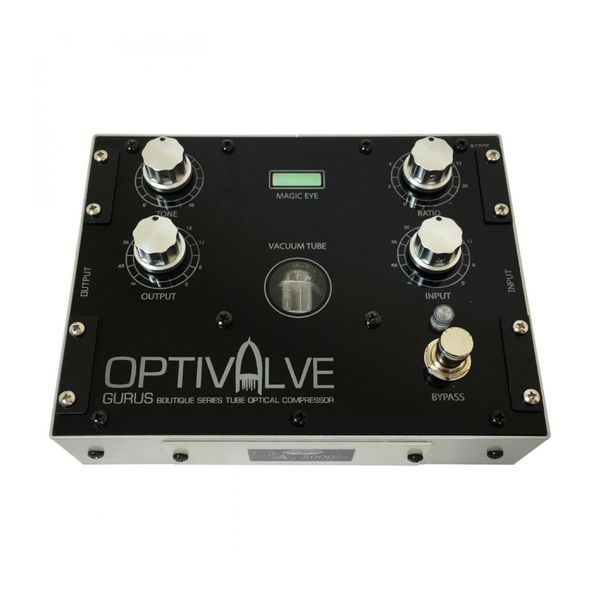 Gurus Optivalve Tube-Optical Compressor/Limiter Pedal