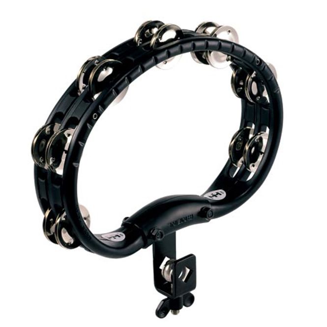 Hovedbilde Meinl TMT2BK ABS Tamburin, Nikkel, L-Rod