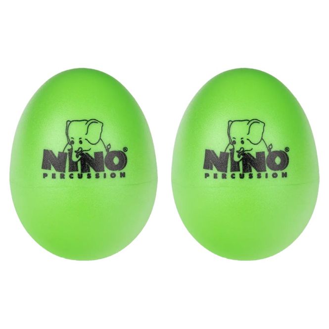 Hovedbilde Nino Percussion 540GG-2 Egg Shaker Par, Grass Green