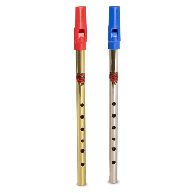 Hovedbilde GEWA Flageolet Blikkfløyte, assorterte tonearter