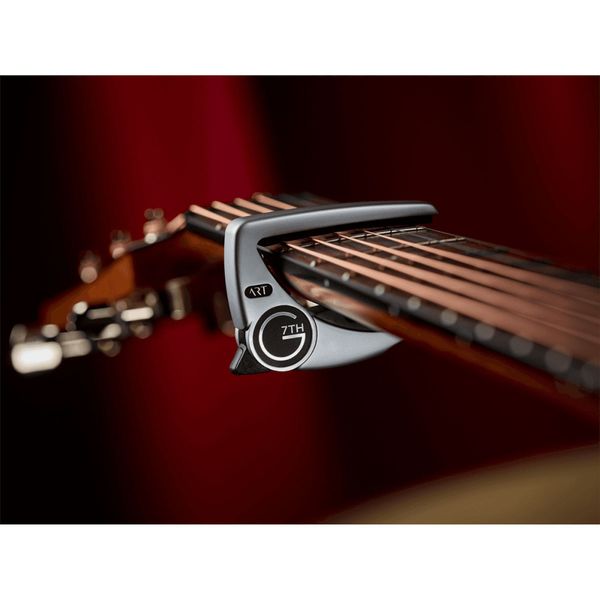 G7TH Capo Performance 3 ART - 6 String Silver